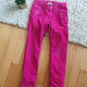 Girls Pink Corduroy Pants from Lands End